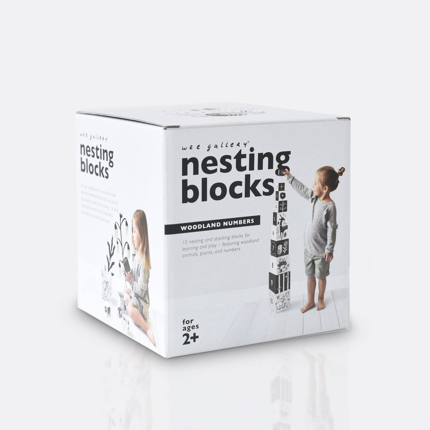 Nesting Blocks - Woodland Numbers - Wee Gallery