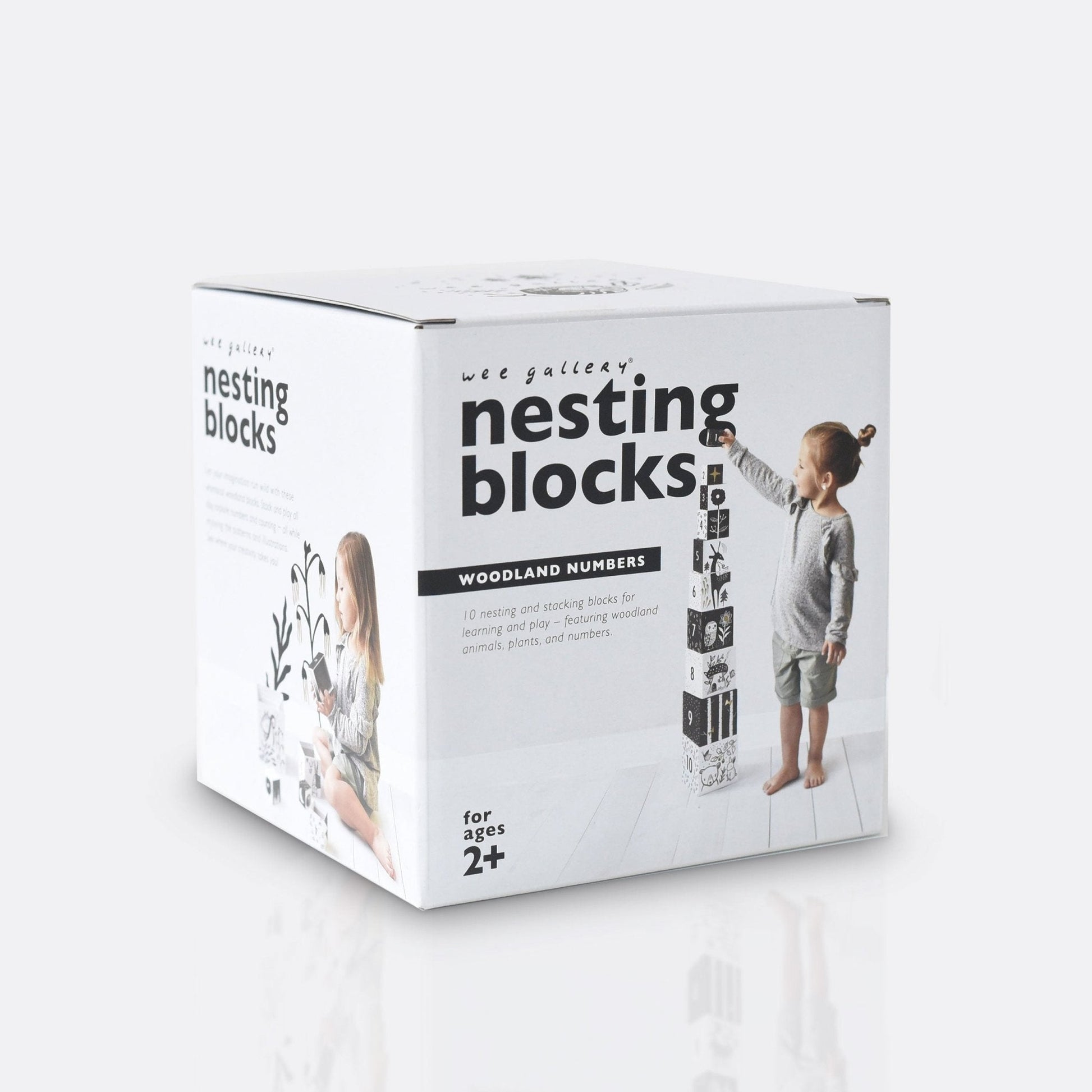 Nesting Blocks - Woodland Numbers - Wee Gallery