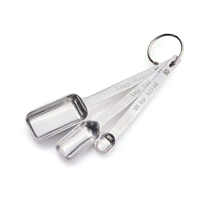 Measuring Spoons Set - 3 pc for Spice Jars - King Arthur Baking - HIC - Harold Import Co.