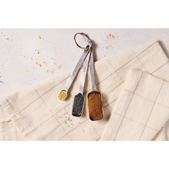 Measuring Spoons Set - 3 pc for Spice Jars - King Arthur Baking - HIC - Harold Import Co.