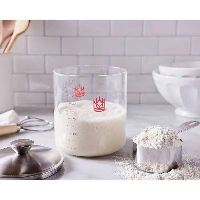 Glass Sourdough Crock - King Arthur Baking - HIC - Harold Import Co.