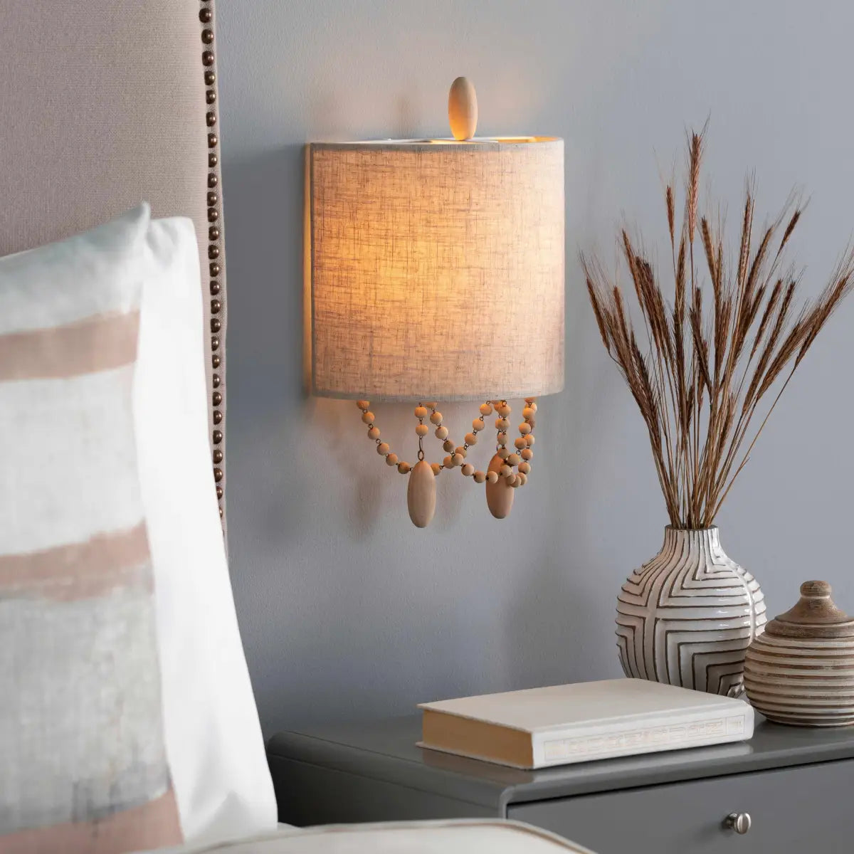 Kirwan Black Iron Wall Sconce - 11’’H x 9’’W x 4’’D - Boutique Rugs