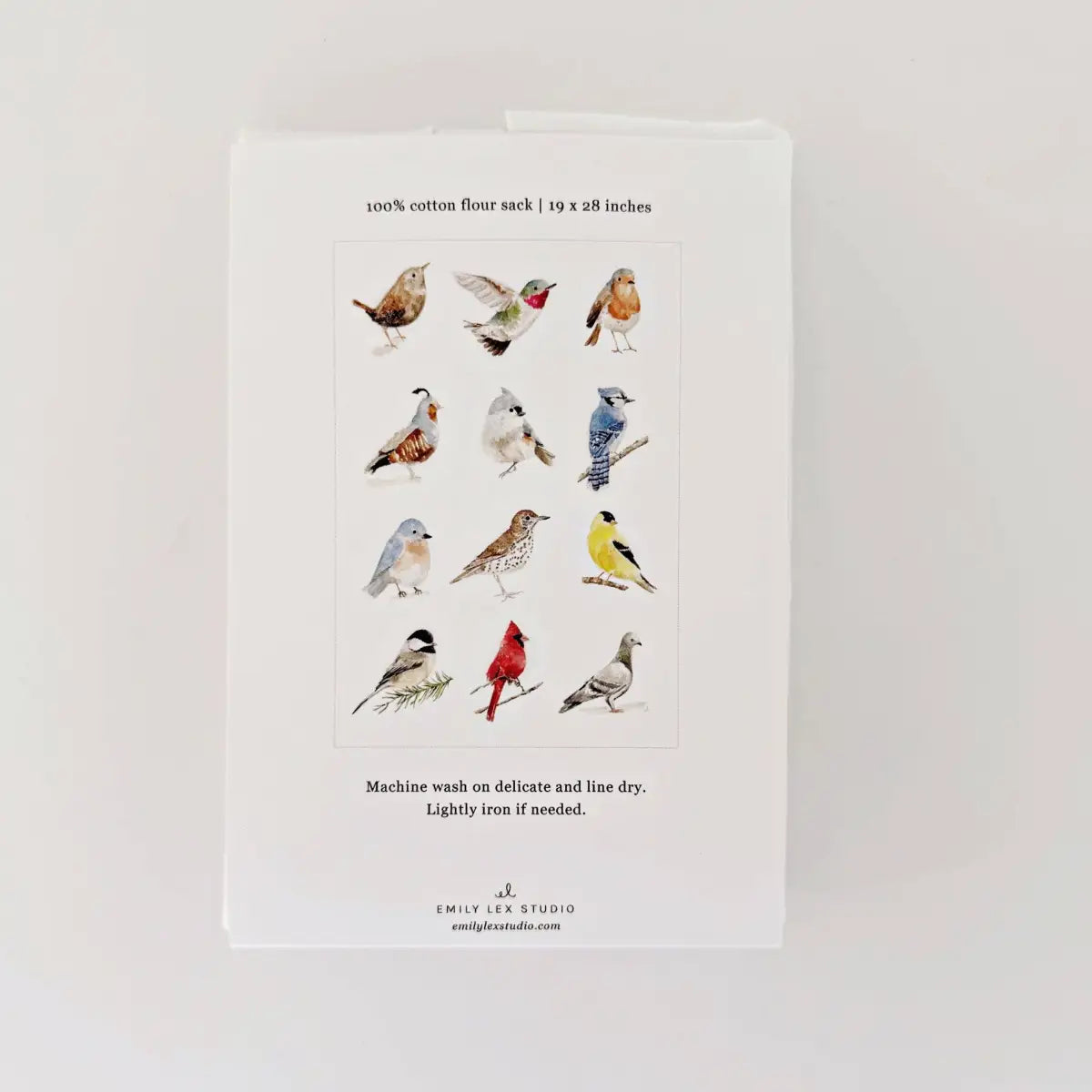 Kitchen Tea Towel - Birds - by Emily Lex - emily lex studio