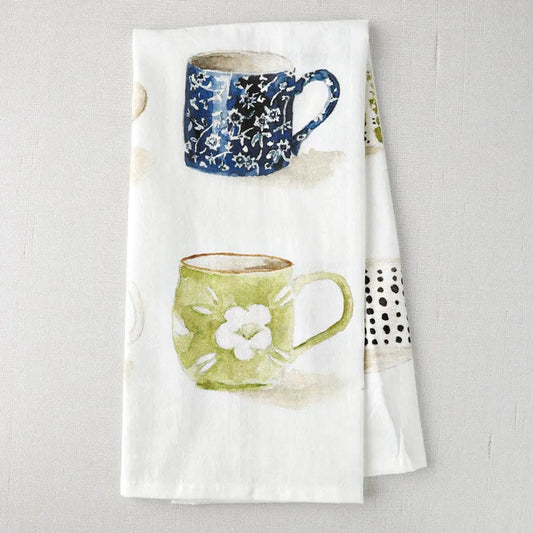 Kitchen Tea Towel - Mugs - emily lex studio