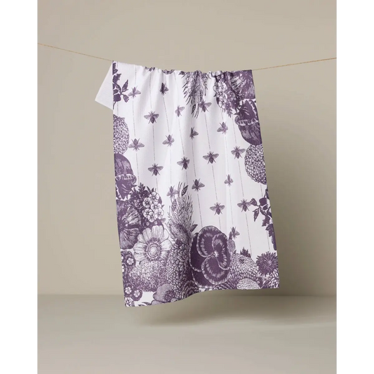 Kitchen Towel - Abeilles Noires - Bees - Geometry