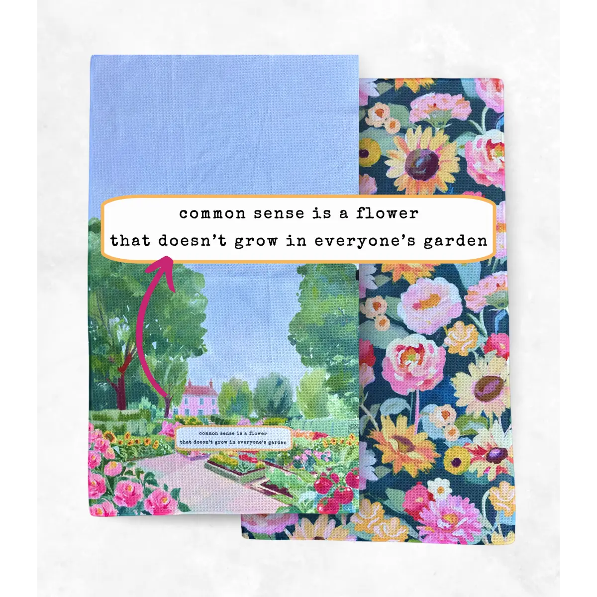 Kitchen Towel - Common Sense - Funny Gift - Urban Smirk