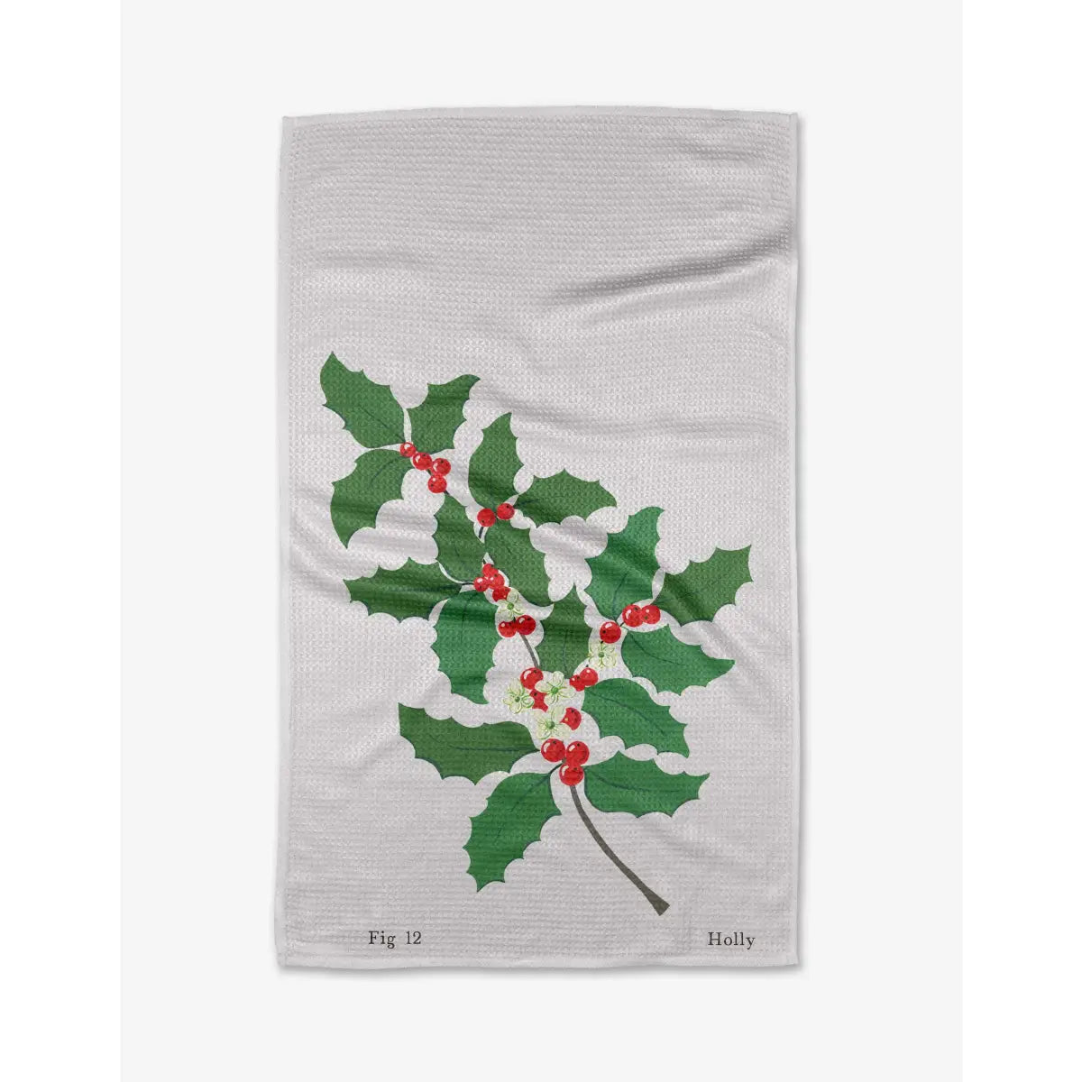 Kitchen Towel - December Holly - Geometry
