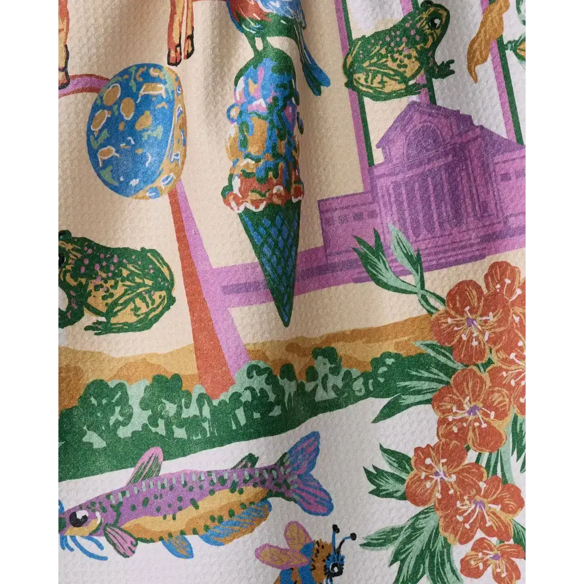 Kitchen Towel - Greetings from Missouri - Geometry