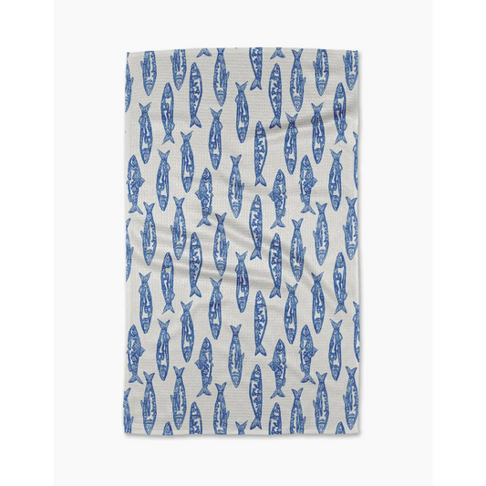 Kitchen Towel - Inshore Fish - Geometry