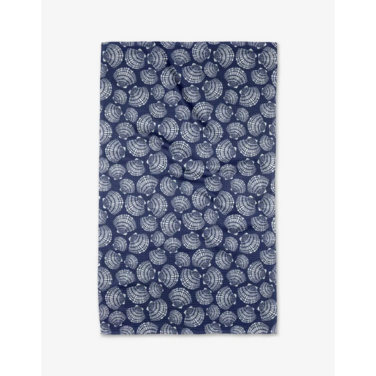 Kitchen Towel - Nautical Seashells - Geometry