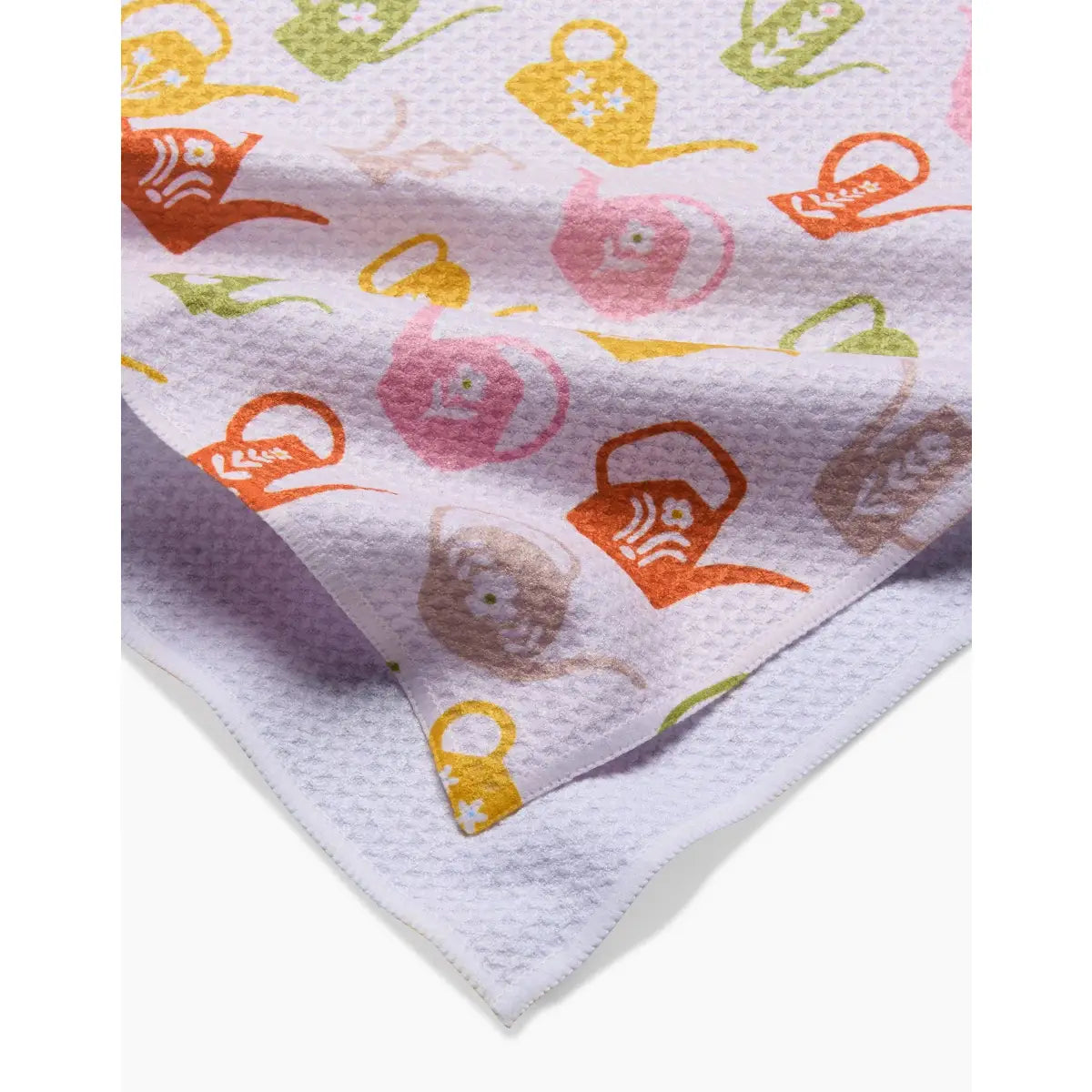 Kitchen Towel - Retro Watering Cans - Geometry
