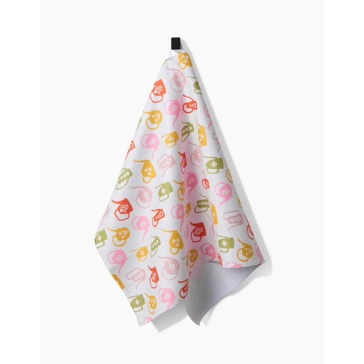 Kitchen Towel - Retro Watering Cans - Geometry