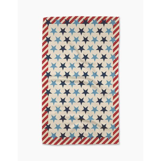 Kitchen Towel - Summer Fair - Patriotic - Geometry