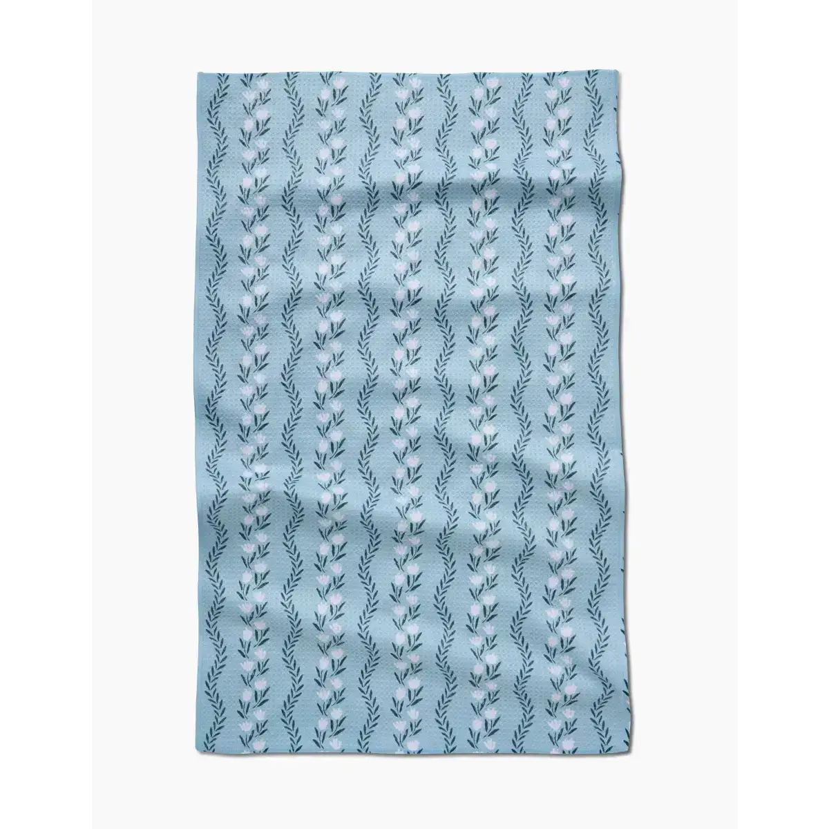 Kitchen Towel - Vintage Floral Stripe - Geometry