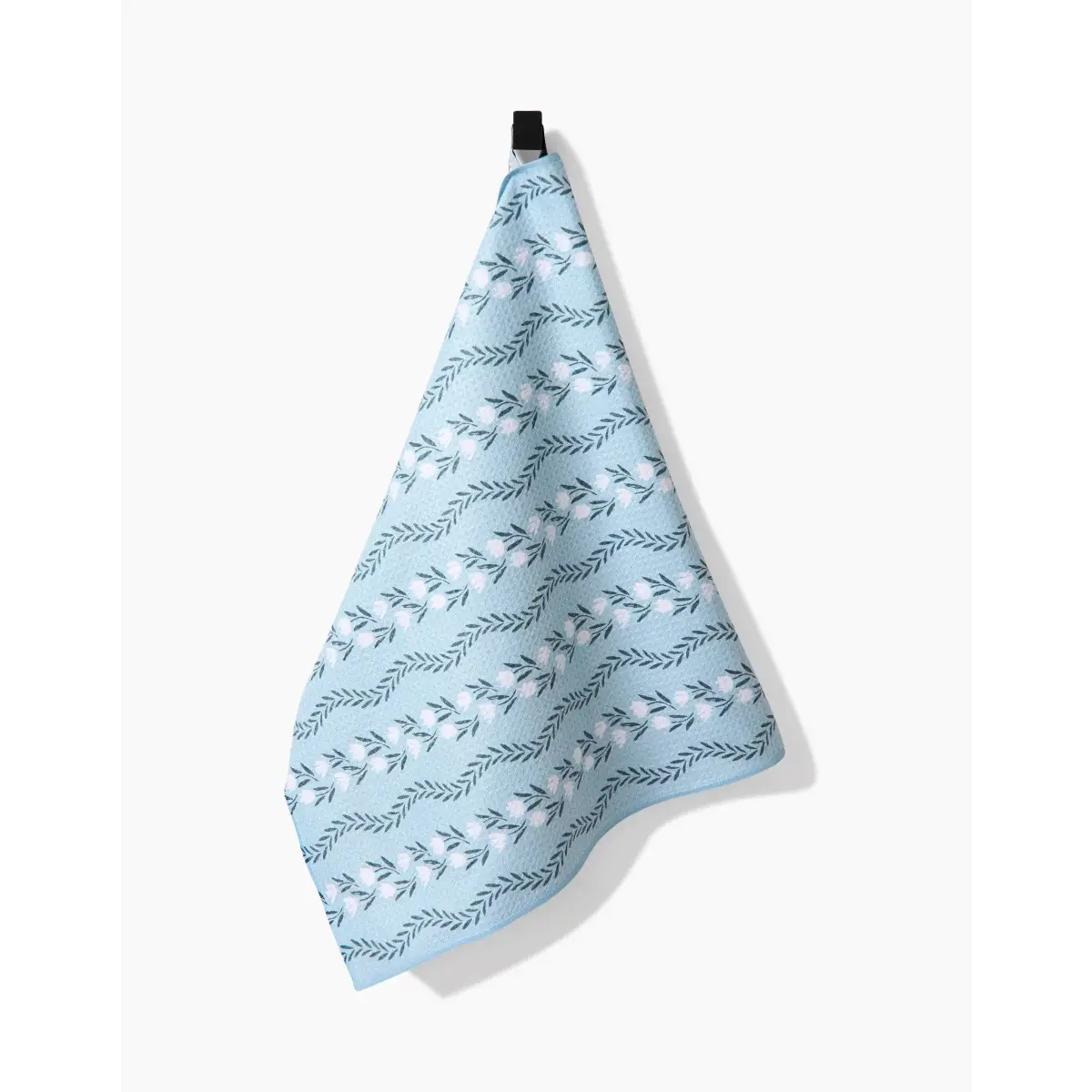 Kitchen Towel - Vintage Floral Stripe - Geometry