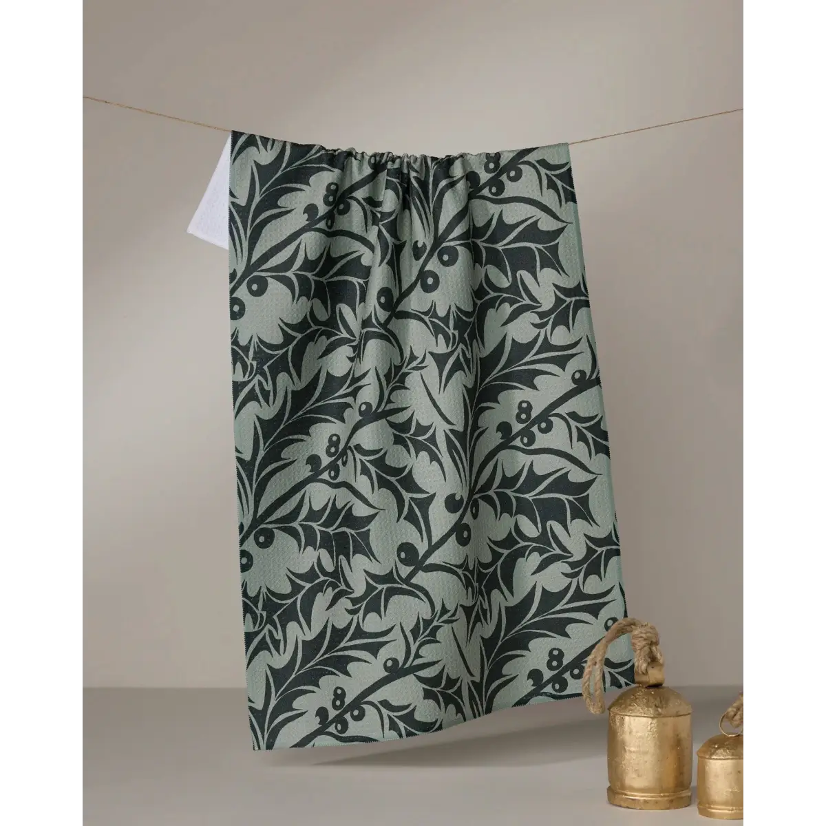 Kitchen Towel - Winter Foliage - Geometry