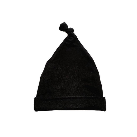 Knot Hat - Black - Harp Angel Boutique