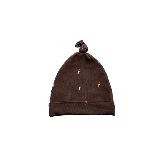 Knot Hat - Brown Lightning - Harp Angel Boutique