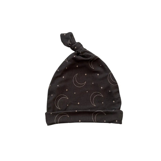 Knot Baby Hat - Midnight Moon - Harp Angel Boutique