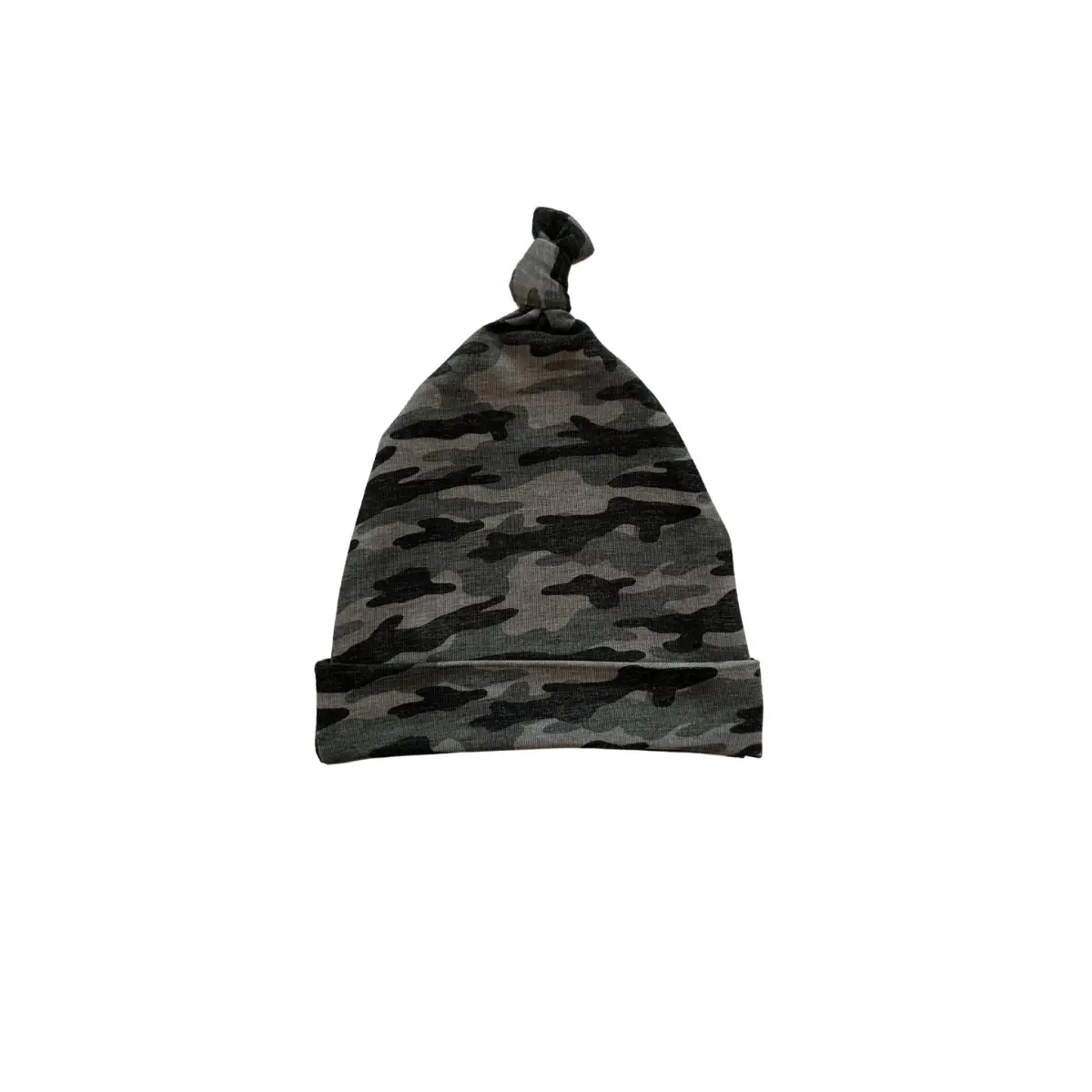 Knotted Baby Gown - Camo - Harp Angel Boutique