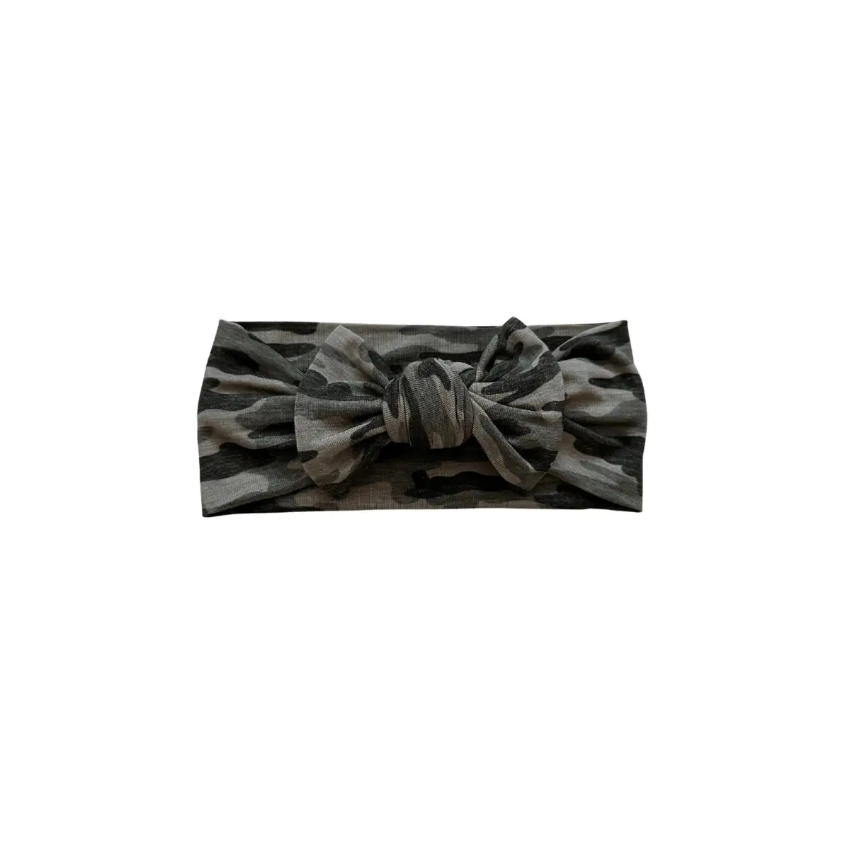 Knotted Baby Gown - Camo - Harp Angel Boutique
