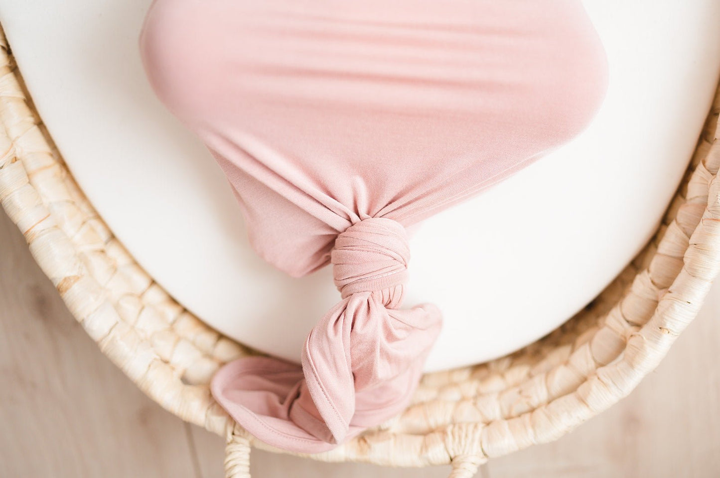 Knotted Baby Gown - Dusty Pink - Knotted Gowns