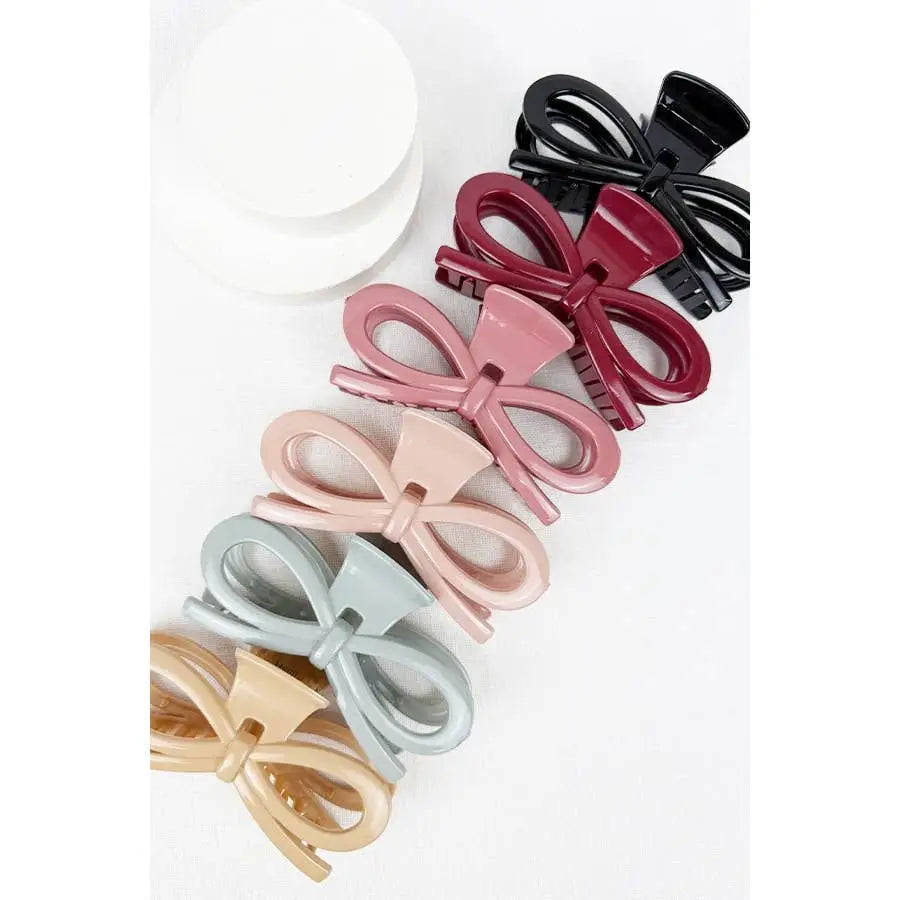 Knotted Bow Hair Claw Clip - Love and Repeat
