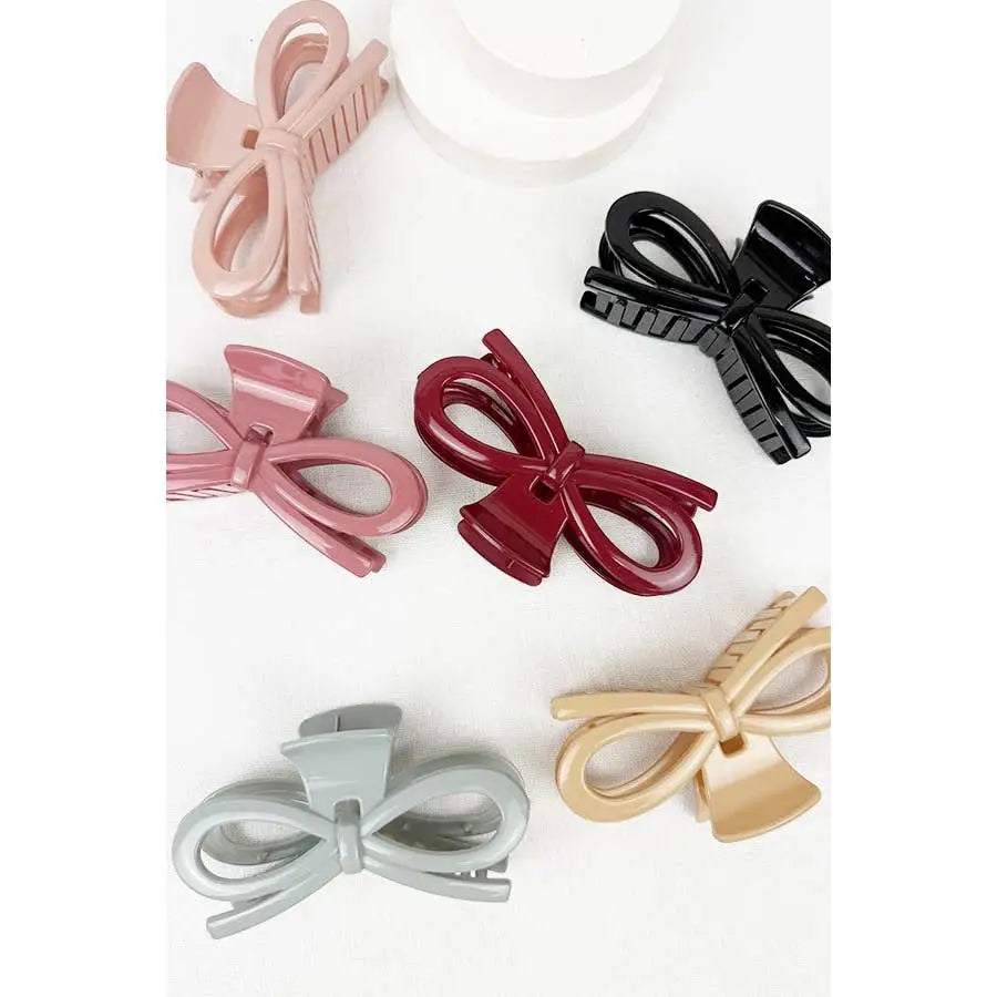 Knotted Bow Hair Claw Clip - Love and Repeat