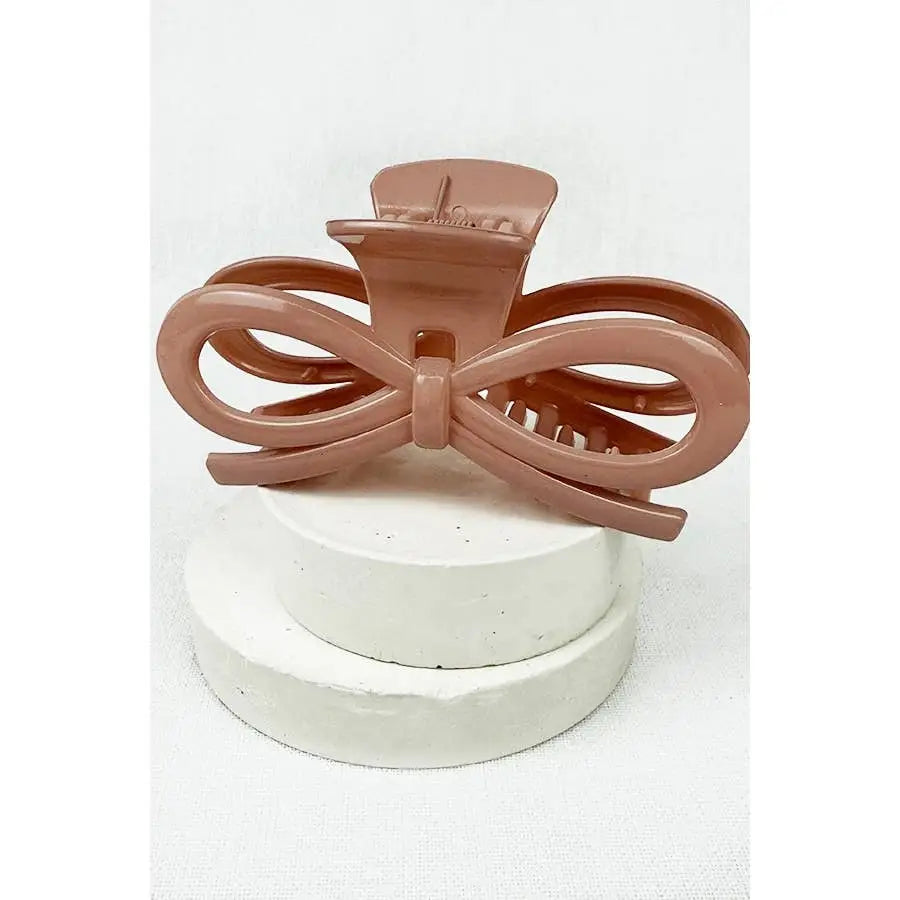 Knotted Bow Hair Claw Clip - Love and Repeat