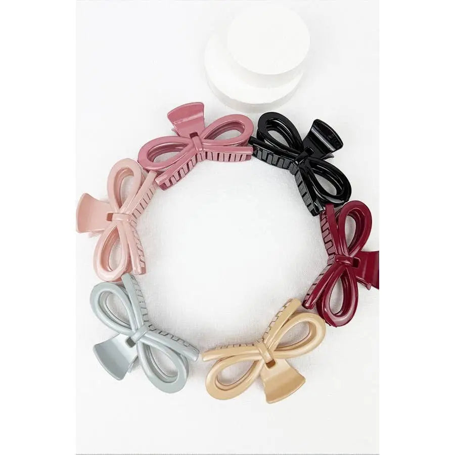 Knotted Bow Hair Claw Clip - Love and Repeat