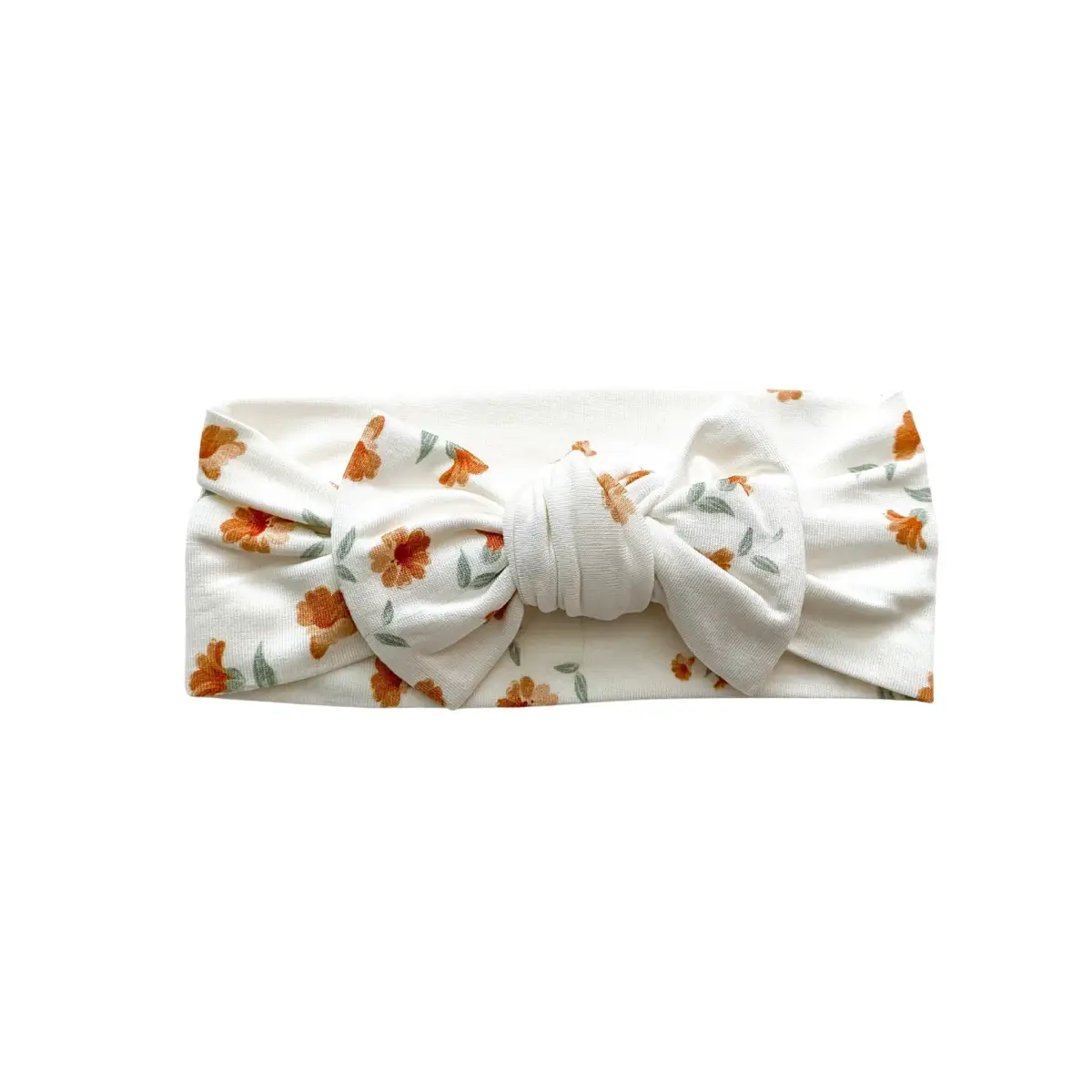 Knotted Headband - Falling Floral - Harp Angel Boutique