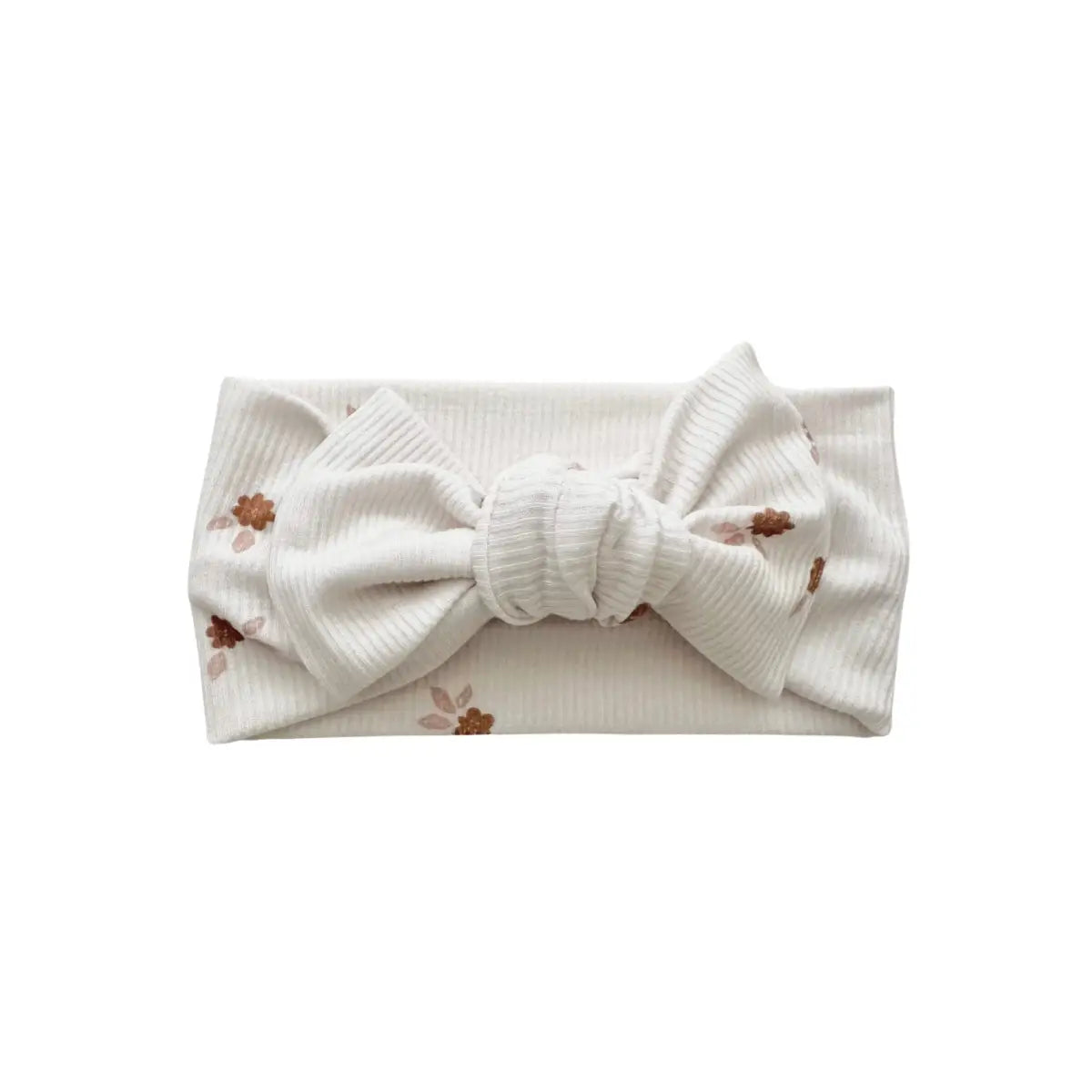Knotted Headband - Fleur Ribbed - Harp Angel Boutique