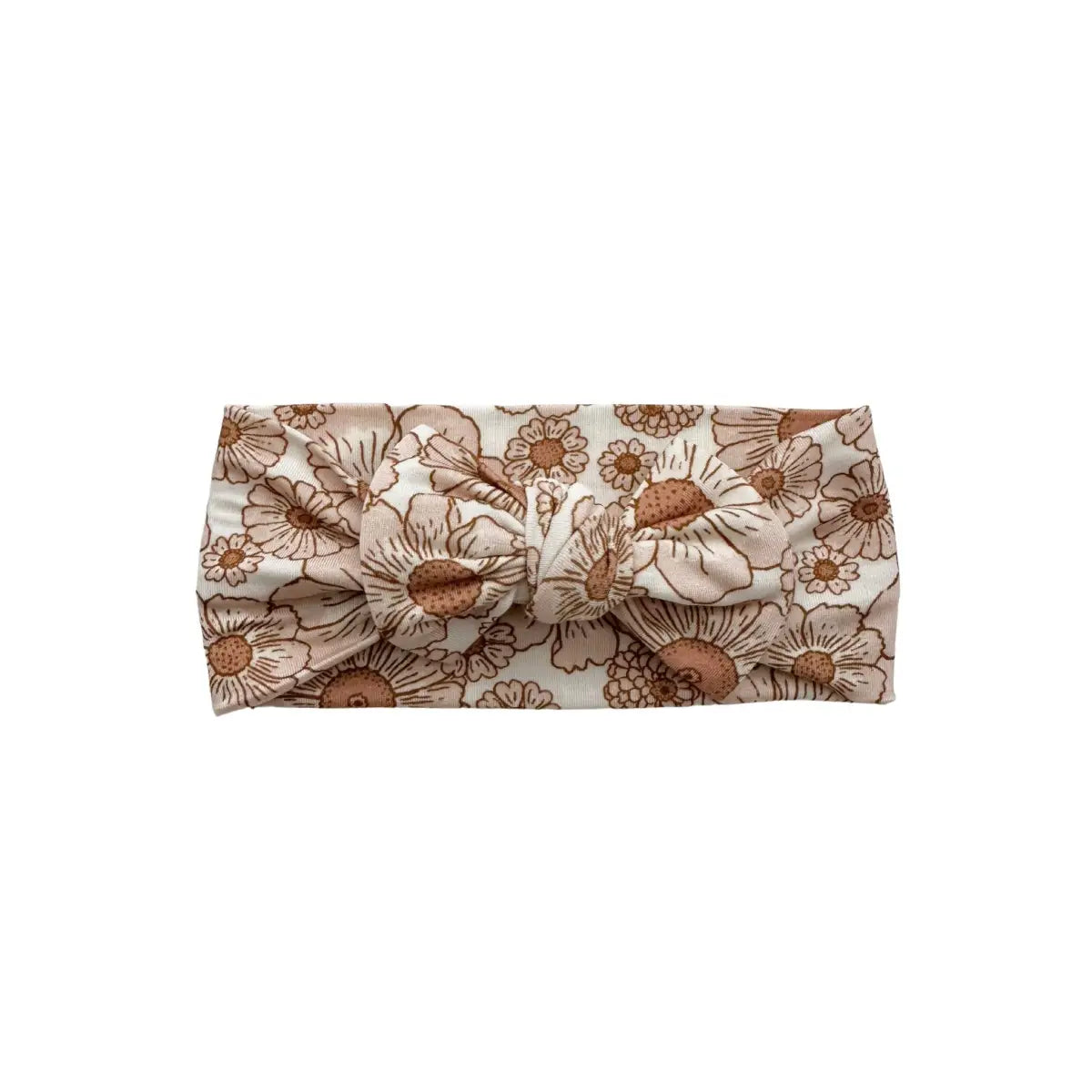 Knotted Headband - Flower Garden - Harp Angel Boutique
