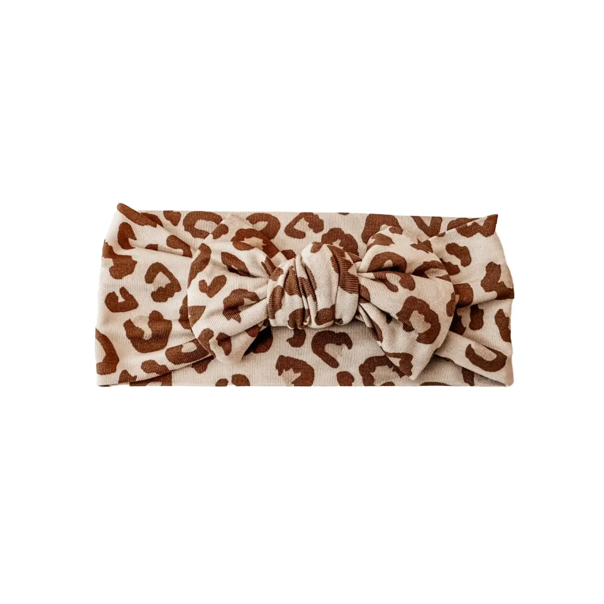 Knotted Headband - Leopard - Harp Angel Boutique