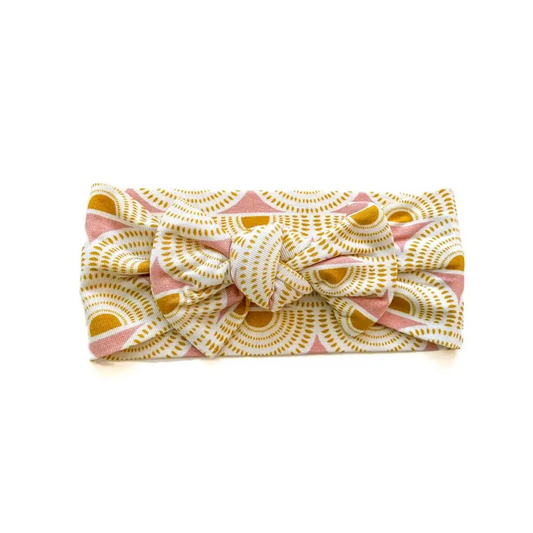 Knotted Headband - Vintage Sunshine - Harp Angel Boutique
