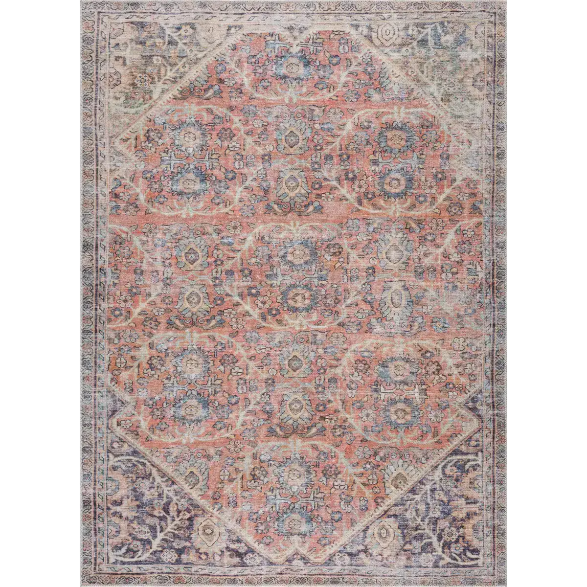 Konstantina Washable Traditional Rug - Boutique Rugs