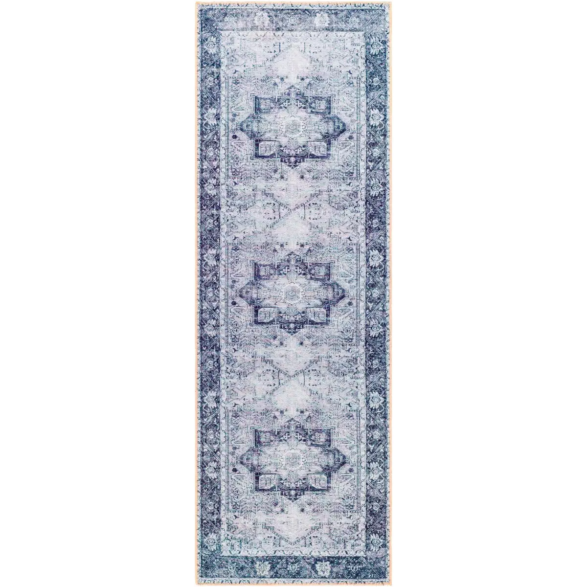 Kyan Washable Area Rug - * 2’7’’ x 7’10’’ Runner - Boutique Rugs