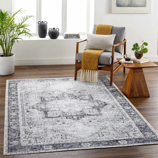 Kyan Washable Area Rug - Boutique Rugs