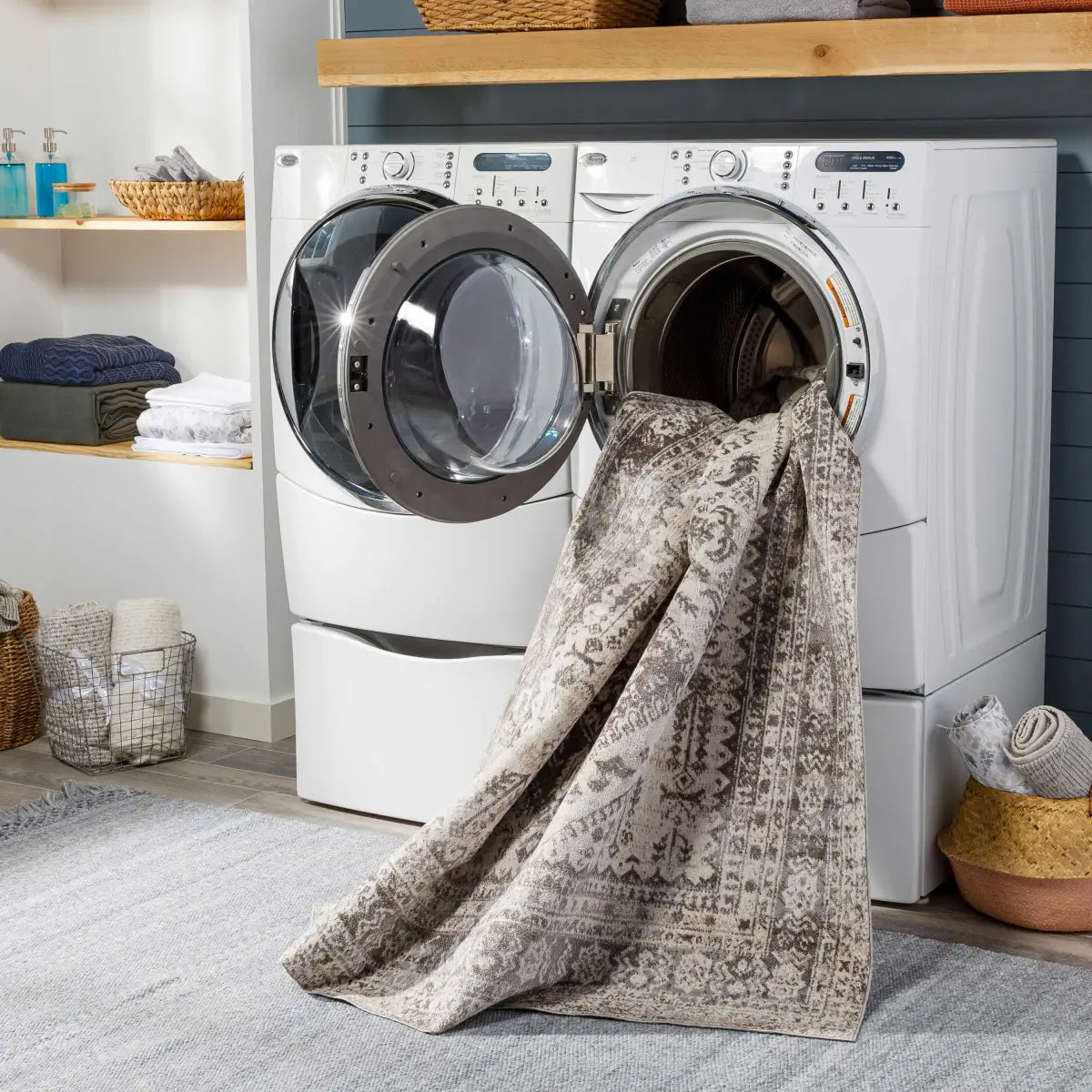 Ladybrand Washable Area Rug - Boutique Rugs