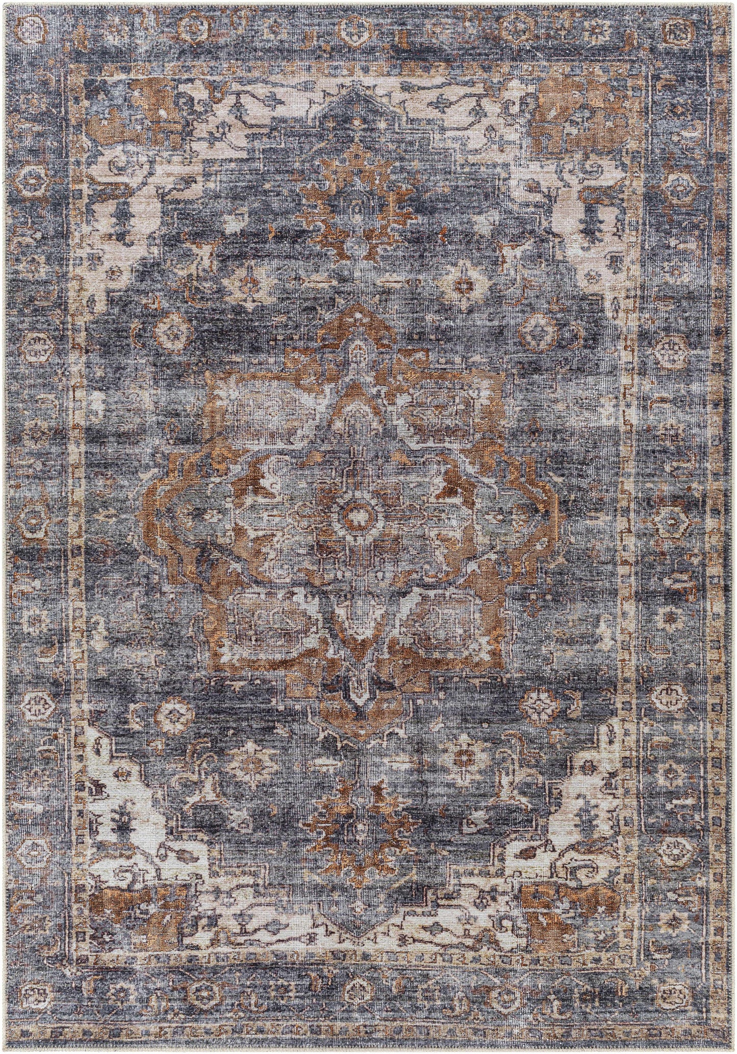 Lagangilang Washable Area Rug - * 5’3’’ x 7’3’’ Rectangle - Boutique Rugs