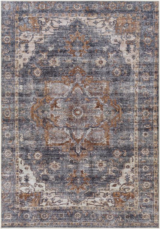 Lagangilang Washable Area Rug - * 5’3’’ x 7’3’’ Rectangle - Boutique Rugs
