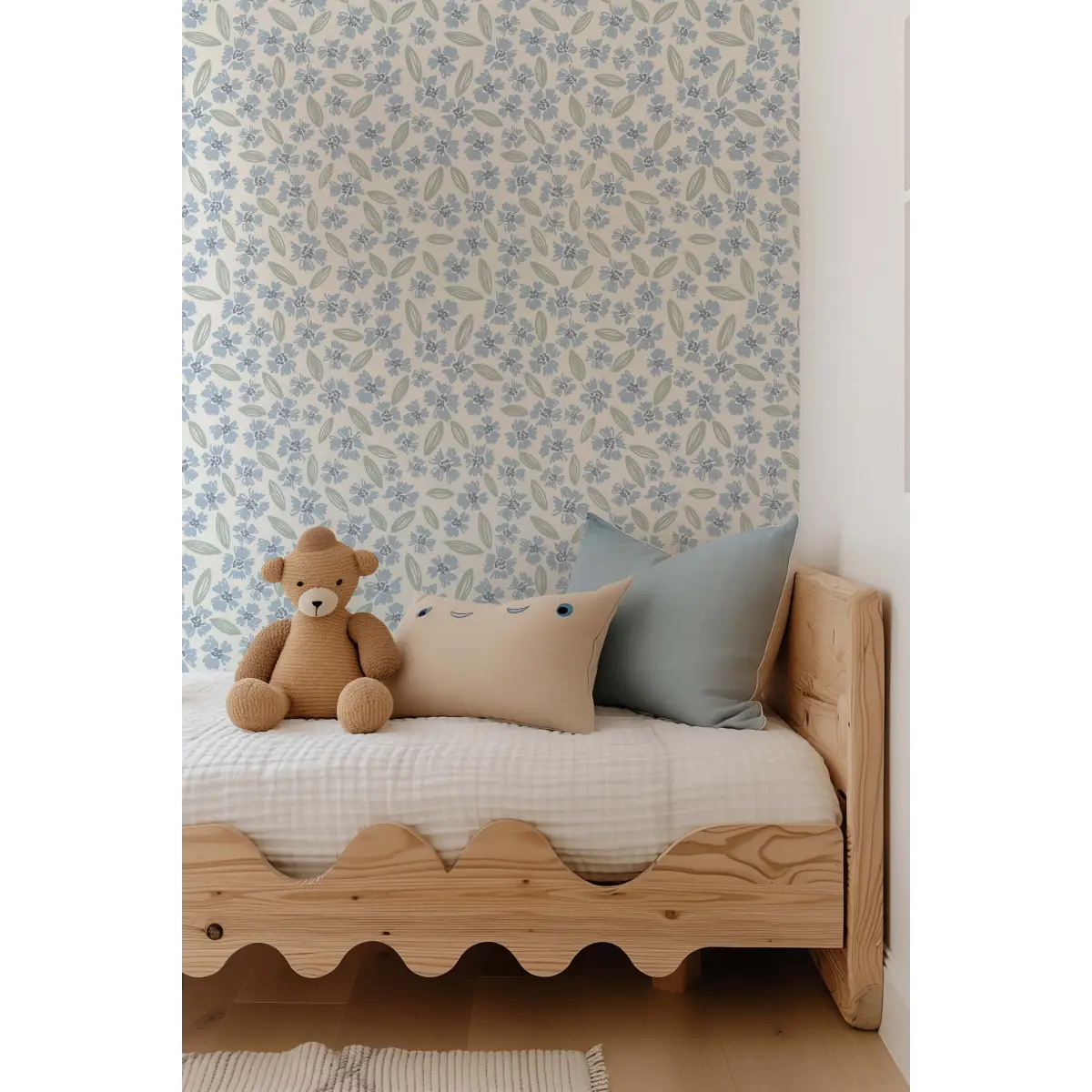 Lane Wallpaper - Scattered Blooms - by Hufton Studio - Loomwell Home Goods