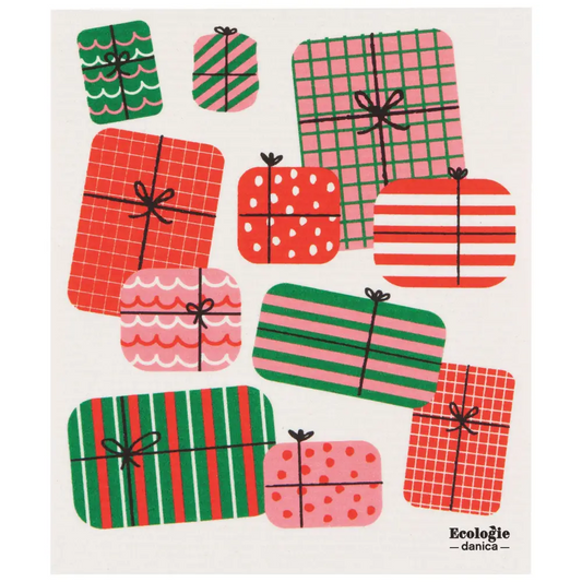 Large Swedish Dishcloth - Christmas Packages - Ecologie