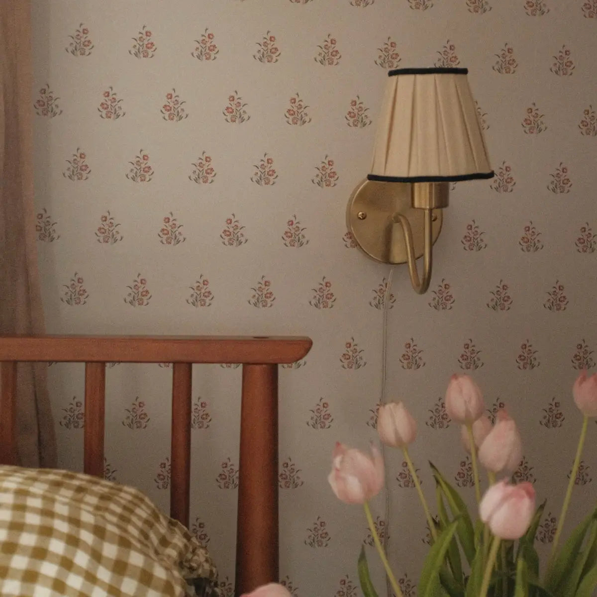 Laura Wallpaper - Petite Flowers - by Lisee Ree - Loomwell Home Goods