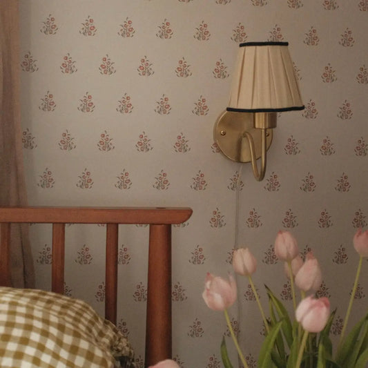 Laura Wallpaper - Petite Flowers - by Lisee Ree - Loomwell Home Goods
