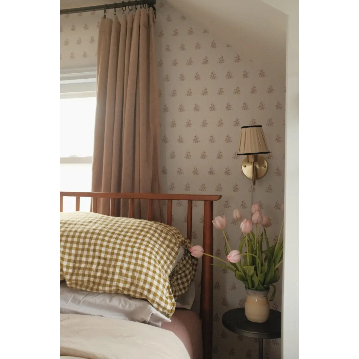 Laura Wallpaper - Petite Flowers - by Lisee Ree - Loomwell Home Goods