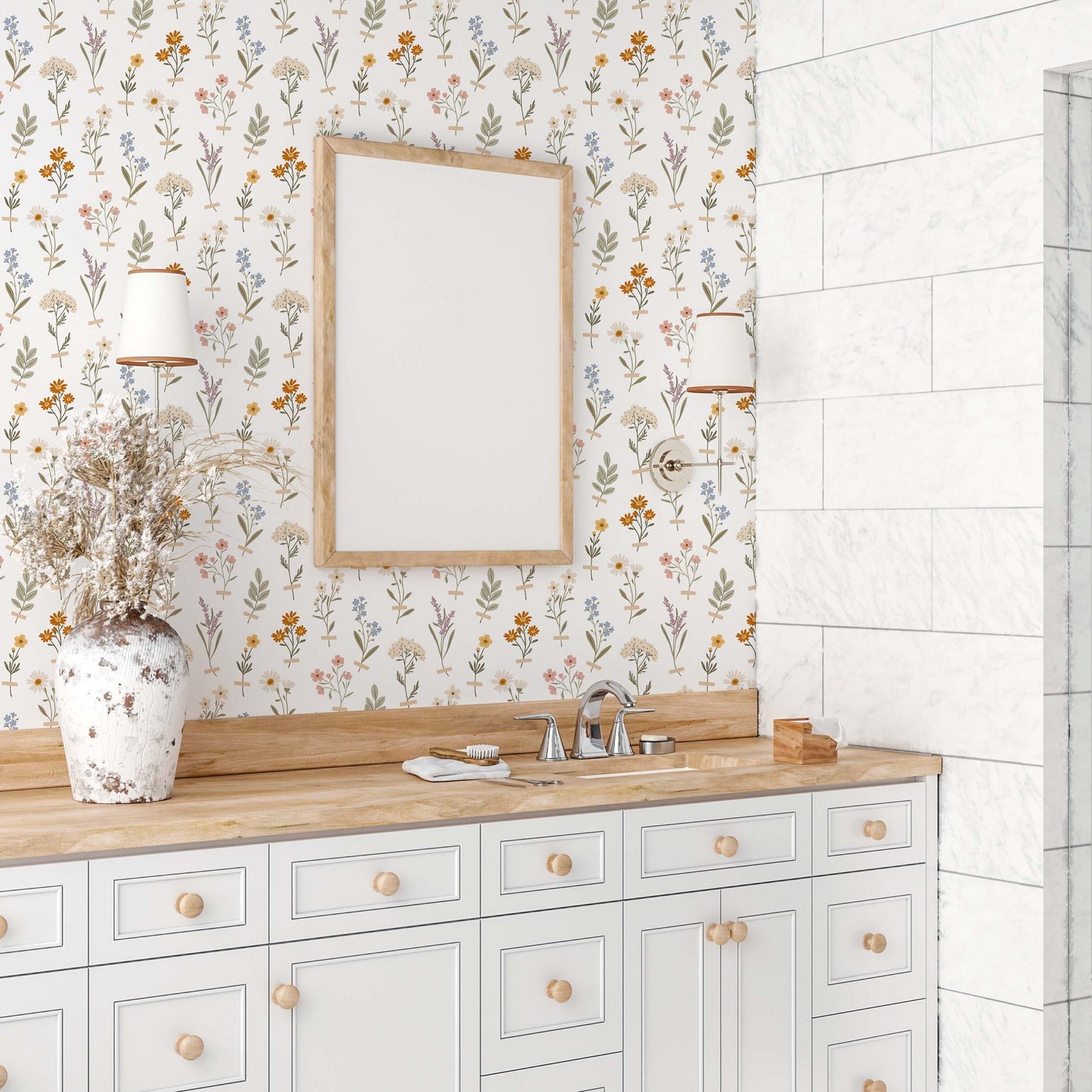 Laurence Wallpaper by Joannie Houle - Loomwell Home Goods