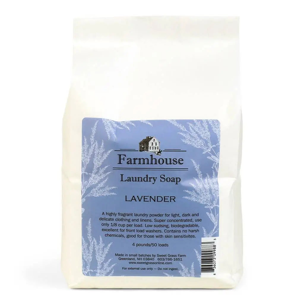 Lavender Laundry Soap Concentrate All-Natural - Sweet Grass Farm
