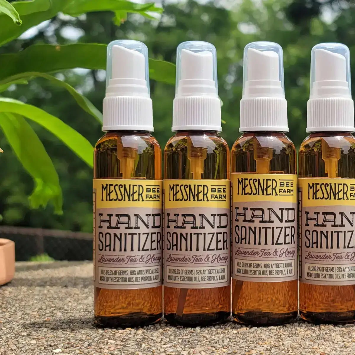 Hand Sanitizer - Lavender Tea and Honey - Natural - Messner Bee Farm