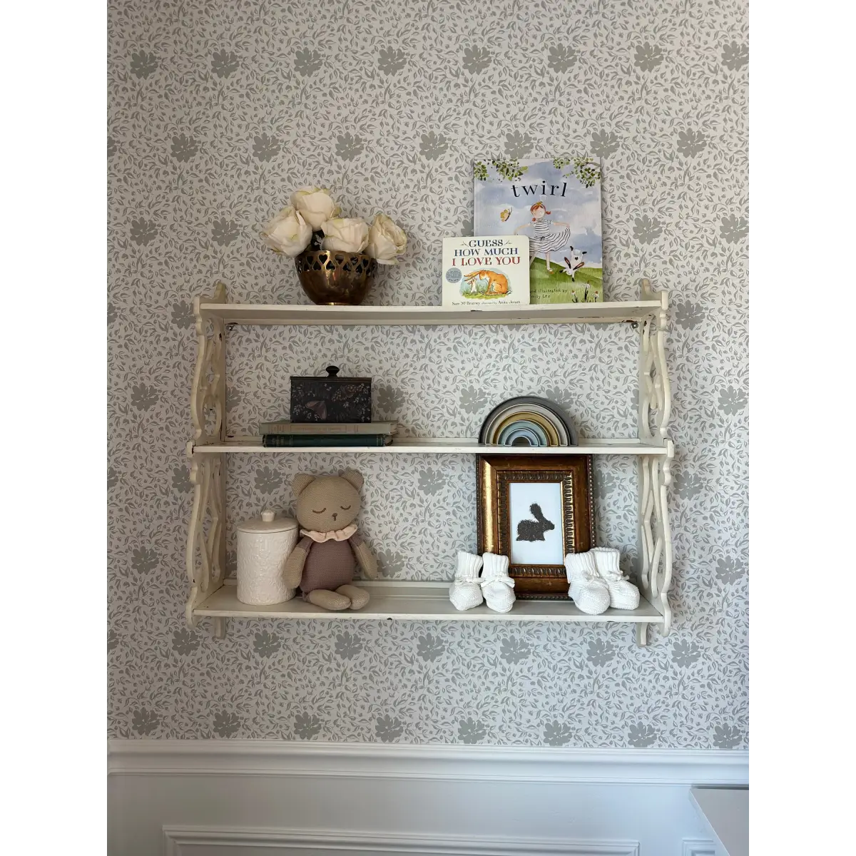 Layla Wallpaper - Blooms and Leaves - by Ali Anni - Loomwell Home Goods